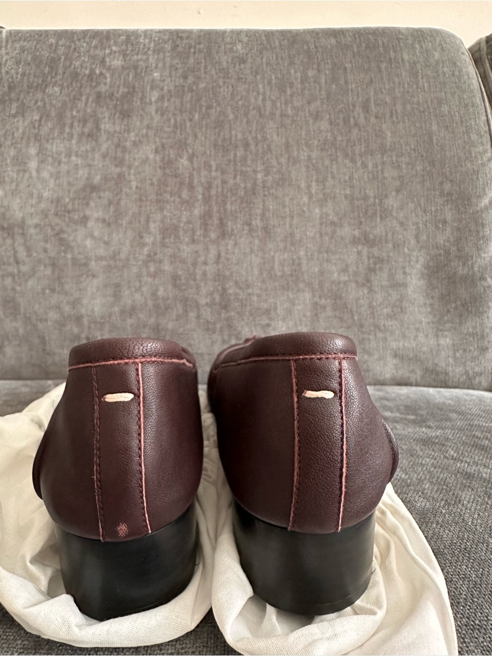 Maison Margiela Tabi Split-Toe ballerina with heel - Picture 5 of 8